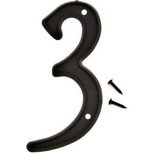HY-KO - 3-D Plastic House Marker Number